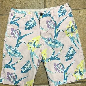 Floral Print Men's Shorts